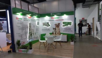 STAND VETERINARIA CON LUCES